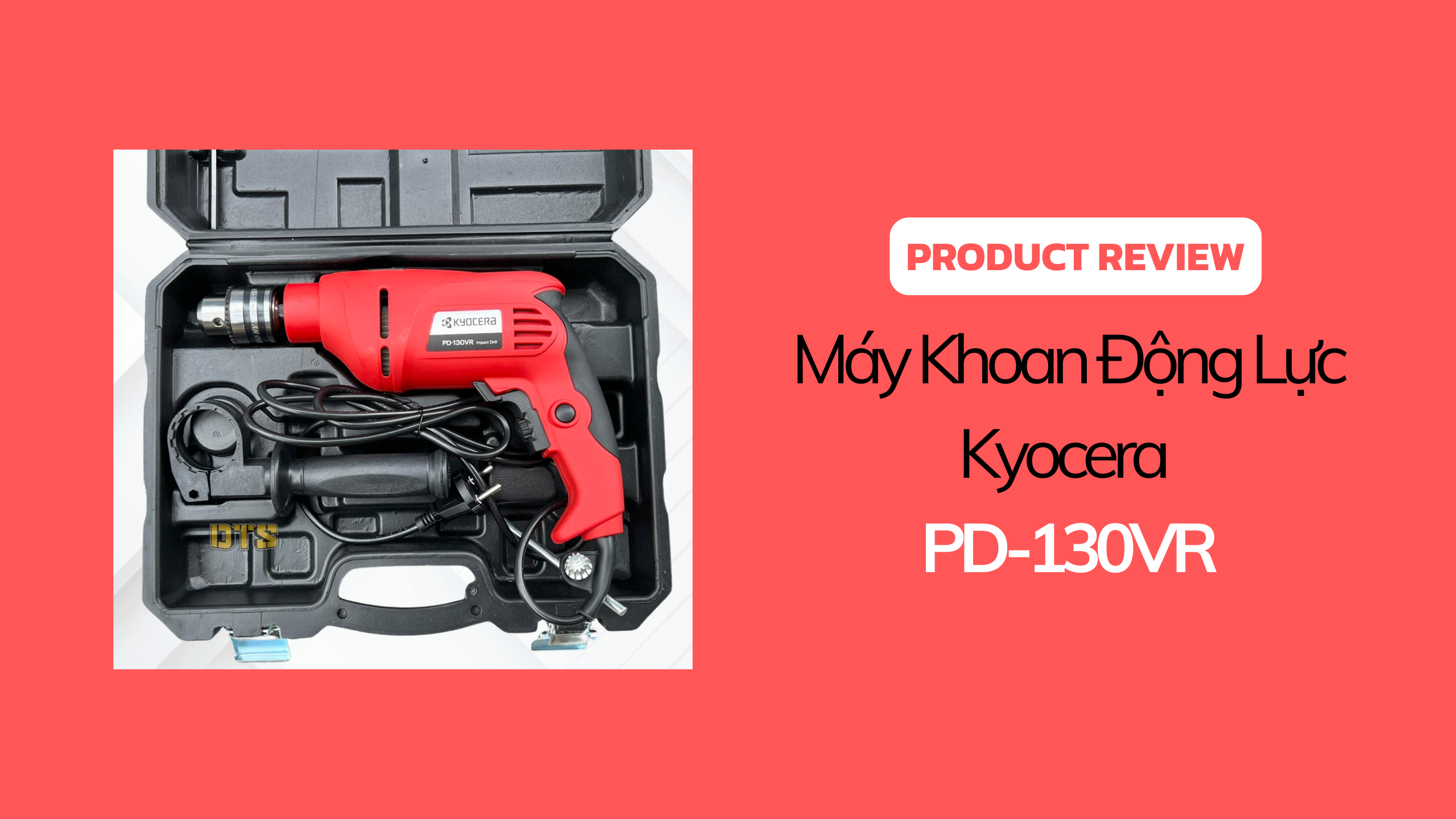 Máy Khoan Động Lực Kyocera PD-130VR Máy Khoan Động Lực Kyocera PD-130VR